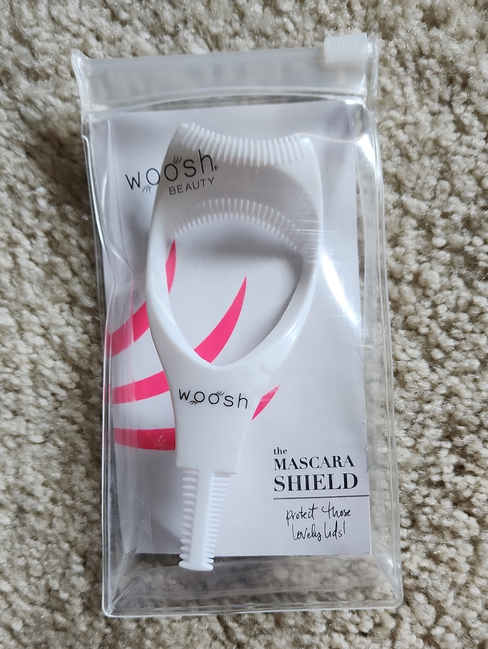 Woosh Beauty Mascara Shield - White